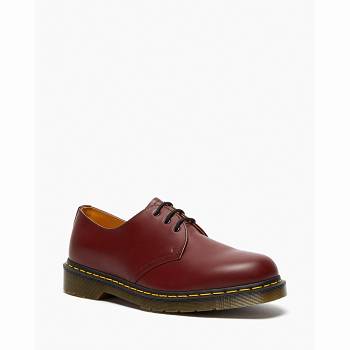 Dr Martens Férfi 1461 Smooth Bőr Oxford Cipő Bordó